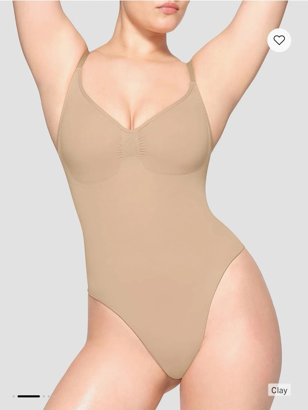 SKIMS Seamless Sculpt Thong Bodysuit
